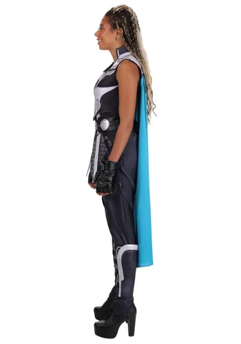 Vista 3 de Disfraz Deluxe de Mujer Valkyria Brunnhilde de Marvel Multicolor
