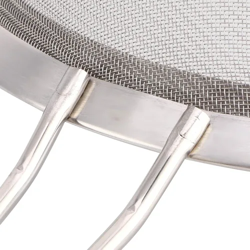 Vista 9 de Tyenaza Stainless Steel Fine Mesh Oil Strainer Flour Colander Sieve Sifter Filter Kitchen Tool