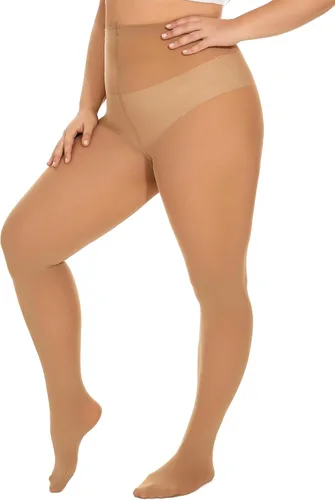Vista 6 de DUCMODA Medias de gran tamaño para mujer, 80D, microfibra suave, resistentes a la corrida, semiopacas, color sólido, cintura alta