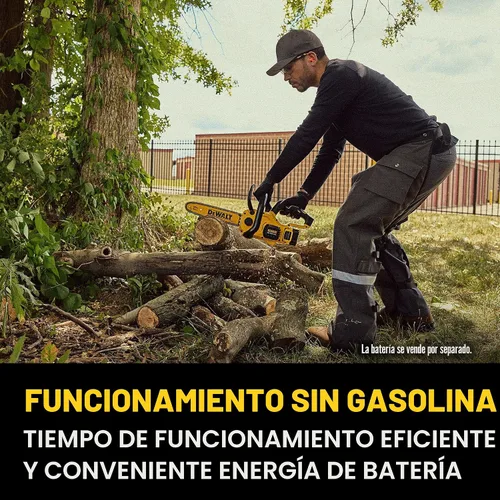 Vista 6 de DEWALT Motosierra inalámbrica de 20V MAX de 12 pulgadas, solo herramienta (DCCS621B)