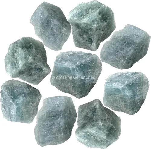 Vista 37 de 1 libra de piedras preciosas y piedras curativas en bruto a granel para hacer joyería con envoltura de alambre, Wicca y curación con cristales