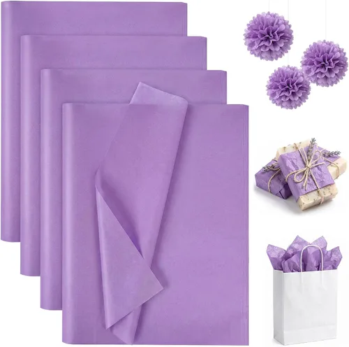 Vista 8 de Koogel 330 hojas de papel de seda, papel de seda multicolor de 14 x 10 pulgadas para bolsas de regalo, vacaciones, cumpleaños, manualidades