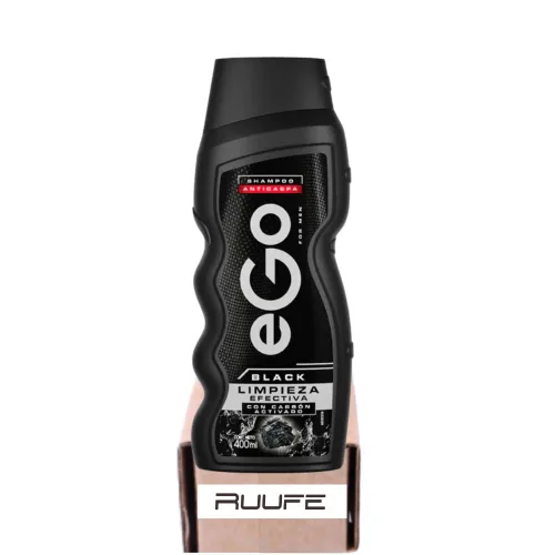 Vista 8 de RUUFE Champú para hombre - Ego Black (2 unidades)