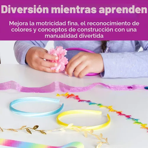 Vista 6 de Creativity for Kids - Kit de diadema de moda, hace 10 diademas de moda