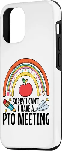 Vista 2 de iPhone 15 Parent Teacher Organization PTO Appeciation PTO President Case