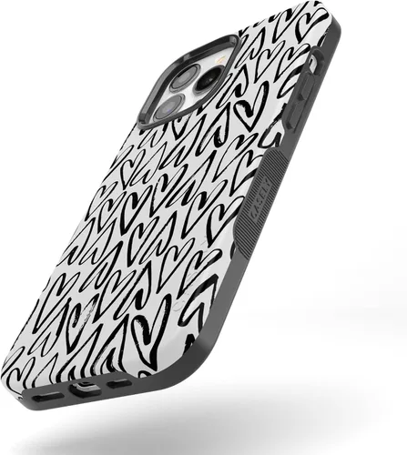 Vista 6 de Funda Casely para iPhone 13 Pro Corazón Latiente Corazones Infinitos Compatible con MagSafe Diseño Protector Atrevido
