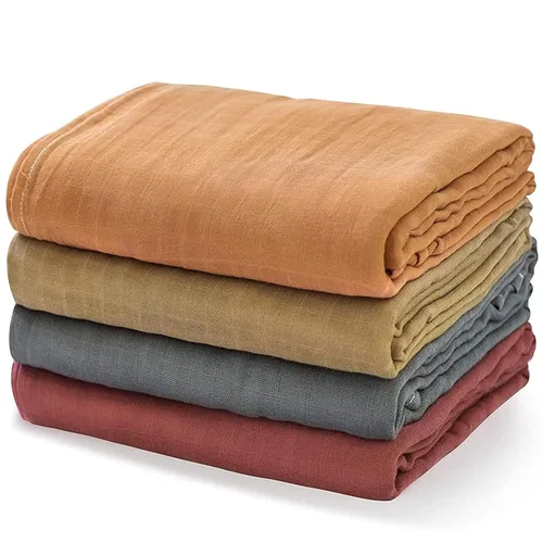 Vista 17 de Momcozy Mantas de muselina para bebé, suaves y sedosas de 47 x 47 pulgadas, mantas transpirables para envolver al recién nacido, para niños y niñas