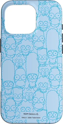 Vista 20 de Funda con estampado de personajes de The Simpsons Springfield para iPhone 16