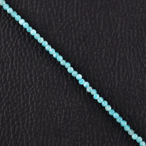 Vista 5 de Natural Gemstone Micro Round Beads Dainty Choker Bangle Bracelet, Handmade Jewelry for Women, Healing Chakra Crystals Silver Plated Chain 8 inch