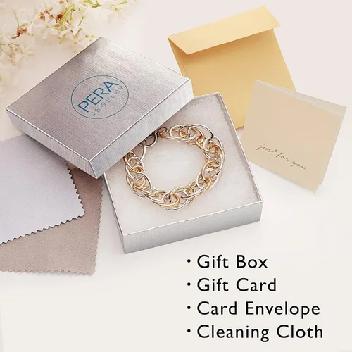 Vista 5 de Collares con colgante de perlas para mujer, chapado en oro de 18 quilates, collar de cadena de perlas en capas