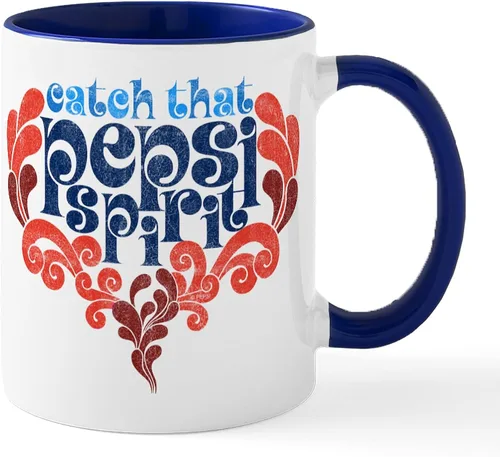 Vista 39 de CafePress Catch That Pepsi Spirit - Taza de café de cerámica (11.0 fl oz)