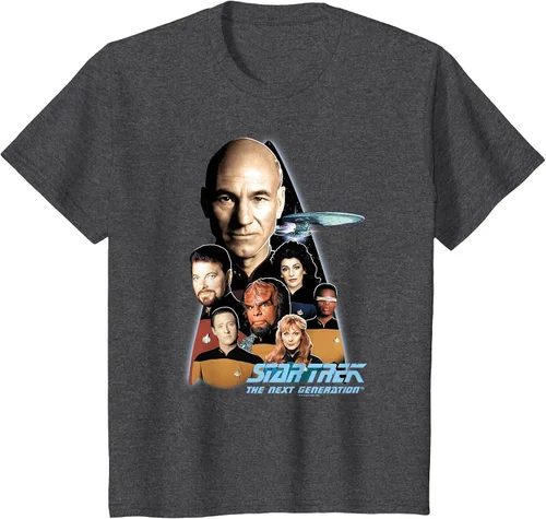 Vista 12 de Star Trek The Next Generation T-Shirt Asphalt Grey
