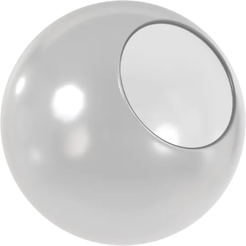Vista 18 de KastLite Globo de poste de lámpara de acrílico de bronce de 6 pulgadas Textura suave con apertura sin cuello de 2.81 pulgadas Fabricado