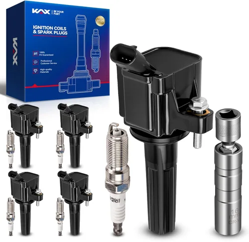 Vista 89 de Bobina de encendido KAX UF434 1 paquete Compatible con Impala, Equinox, G6, Malibu, Silverado 1500, Uplander, Torrent, Lucerne, Express 1500, Sierra