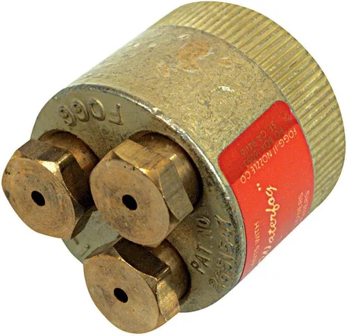 Vista 3 de Fogg-it Nozzle Conexión de manguera estándar, accesorio de manguera de pulverización de niebla (2gpm)