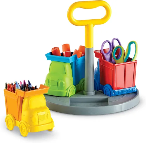 Vista 6 de Learning Resources Create-a-Space Kiddy Center Dinos, 5 piezas, a partir de 3 años, suministros para el aula, suministros escolares para profesores