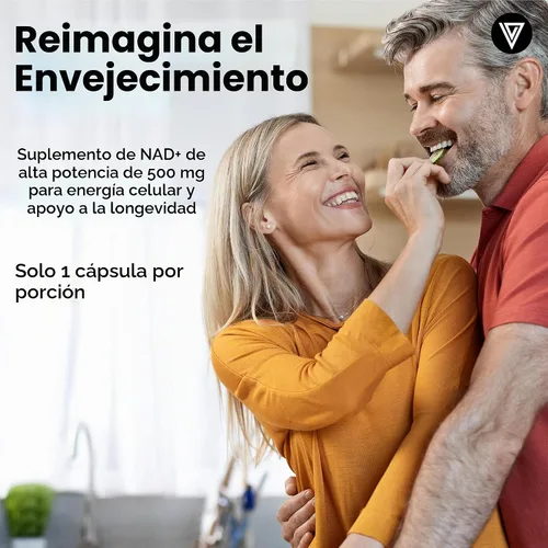Vista 4 de Vital Vitamins NAD+ 30 ct + Cápsulas de Ácido Hialurónico 60 ct