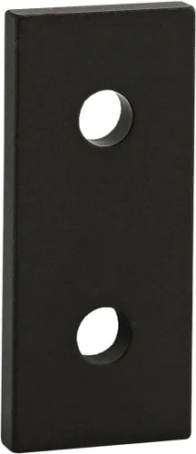 Vista 8 de 8020, 20-4107, 20 Series, Soporte de placa plana de aluminio de 2 agujeros, soporte de conector de montaje recto para extrusión de aluminio extruido