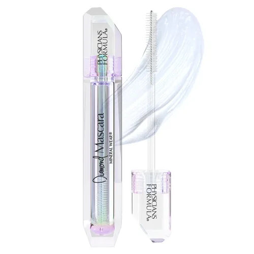 Vista 9 de Physicians Formula Mineral Wear Diamond Mascara Black Diamond 2.12 FL Oz, dermatológicamente probada, aprobada por oftahlamólogos, ojos sensibles