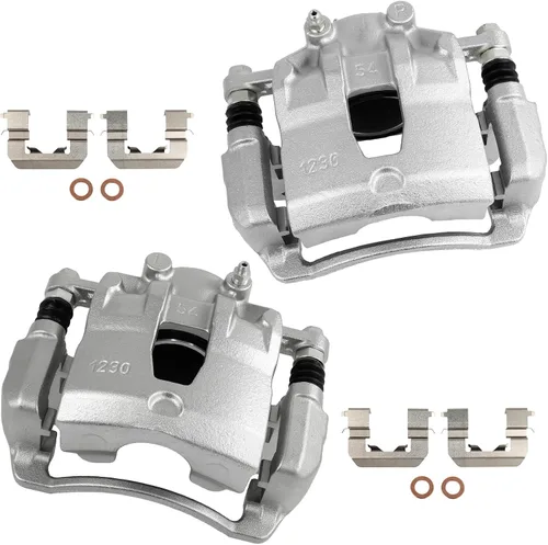 Vista 30 de cciyu 18B4918A Pinza de freno delantera derecha con soporte para Cadillac, para Chevy, para GMC