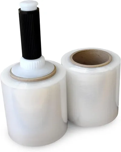 Vista 11 de IDL Packaging Mini rollo de envoltura elástica de 5 pulgadas x 1000 pies
