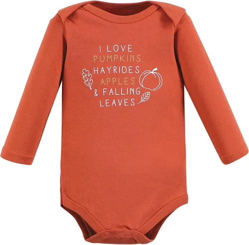 Vista 16 de Hudson Baby baby-boys Cotton Long-sleeve Bodysuits 5-pack