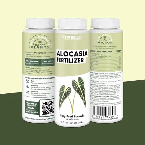 Vista 7 de Alocasia Fertilizer - Alimento líquido vegetal para hojas más grandes, 32