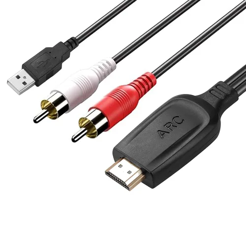 Vista 9 de 192KHz HDMI eARC/ARC a extractor de audio coaxial para TV a barra de sonido