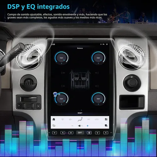 Vista 7 de Radio para Ford F150 2009 2010 2011 2012 14.4 pulgadas 8+128G