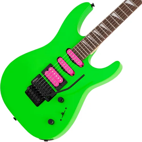 Vista 3 de Jackson X Series Dinky DK3XR HSS Guitarra Eléctrica - Verde Neón