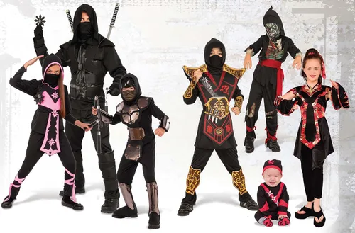Vista 2 de Rubies Disfraz de dragón ninja para niño mediano