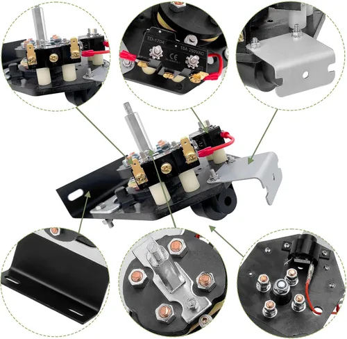 Vista 6 de Roykaw EZGO Conjunto de interruptor delantero y reverso para carrito de golf TXT 1994-up OEM #73036G01 70578G01 70578G02 73036-G01 70578-G01