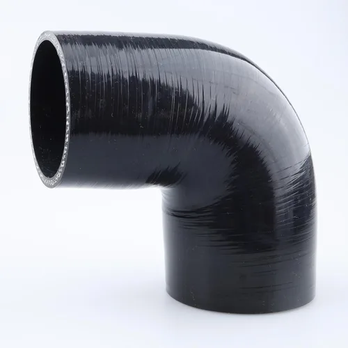 Vista 20 de AC PERFORMANCE ID de 1.35" a 1-3/16" (35 mm a 30 mm), acoplador reductor de codo de 90 grados, longitud de la pierna 3.5" (90 mm), reforzado de 3