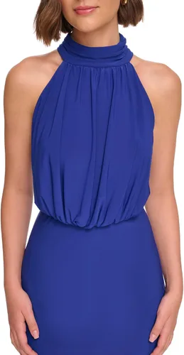 Vista 4 de Jessica Howard Women's Sleeveless Mock Neck Dress
