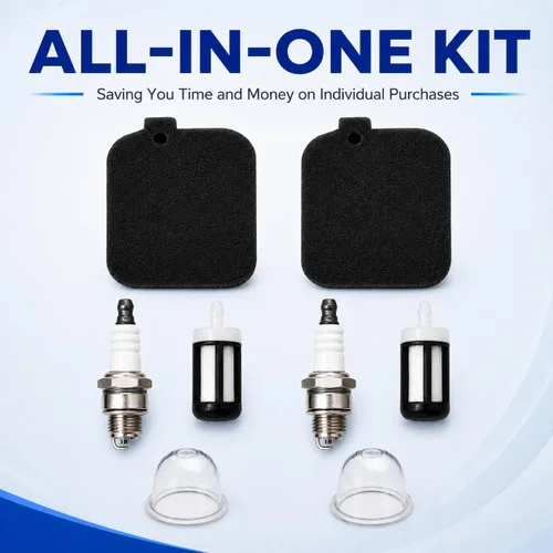 Vista 5 de Kit de afinación de filtro de aire BG55 para Stihl BG45 BG46 BG65 BR45 SH55 SH85 piezas soplador de hojas 4229 120 1800 filtro de combustible