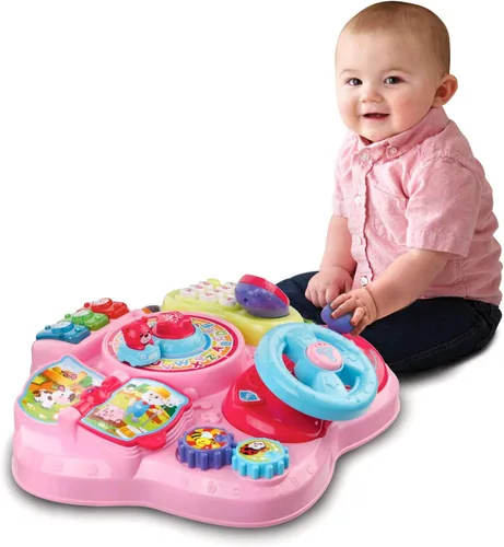 Vista 3 de VTech Magic Star - Mesa de aprendizaje (paquete sin frustraciones), color rosado