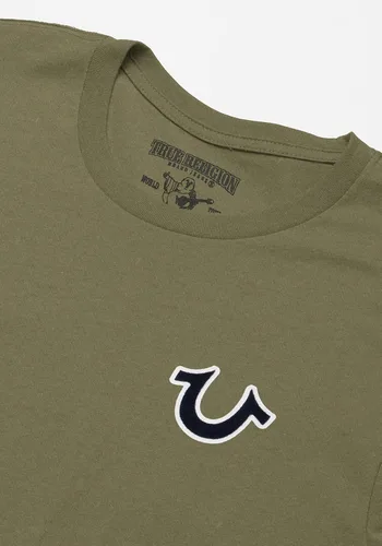 Vista 7 de True Religion Mens Buddha Logo Short Sleeve Tee