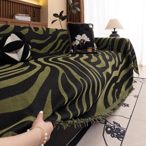 Vista 34 de ROOMLIFE Funda de sofá con estampado de leopardo para sofá de 3 plazas, lavable, protector de muebles para perros, funda de sofá suave