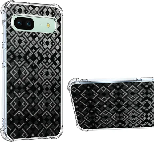 Vista 58 de Aroepurt Boost Mobile Celero 5G SC 2024 - Funda compatible con Boost Celero5G SC con protector de pantalla de vidrio templado, protección de grosor