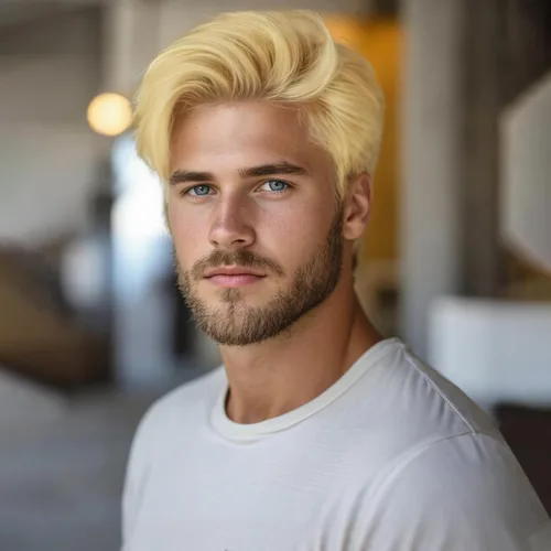 Vista 20 de Creamily Peluca marrón para hombre, disfraz de pelo corto, estilo cosplay marrón (Brown-1)