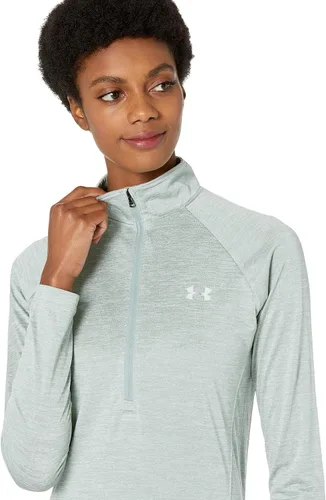 Vista 4 de Under Armour - Sudadera Tech de manga larga con cierre de media cremallera y efecto difuminado