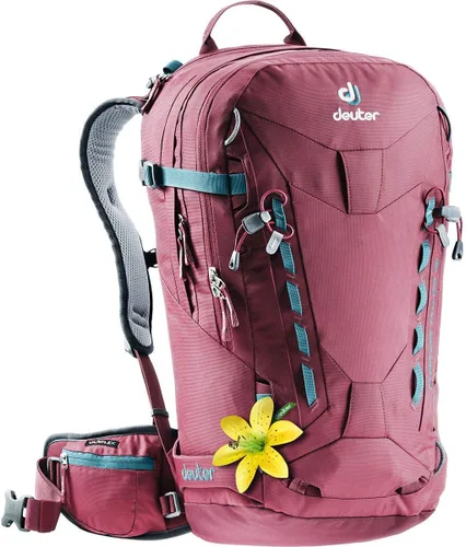 Vista 6 de Deuter Speed Lite 23L SL - Mochila de senderismo para mujer, Pimentón-azafrán