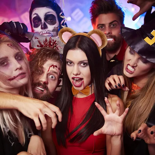 Vista 9 de 2 juegos de mono disfraz de Halloween, diadema de animal, diseño de disfraz de Halloween, lazo