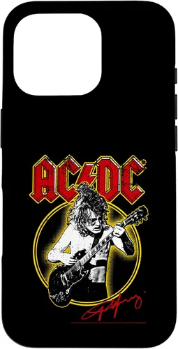 Vista 20 de AC DC Classic Rock Logo Electric Guitar Solo Energy Case for iPhone 17
