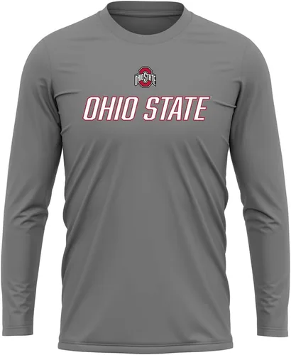 Vista 36 de Official NCAA Collegiate Men's Sport Active Long Sleeve Shirt Italic Name Collection Universidad Estatal de Arizona/W/Nombre Italico/Ls