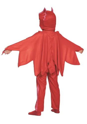 Vista 2 de Disfraz infantil de PJ Masks Owlette clásico niños pequeños Multicolor