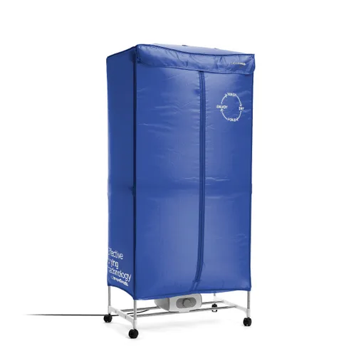 Vista 10 de Secadora Eléctrica Portátil de 2 Alturas Dupledry Blue InnovaGoods 1200 W