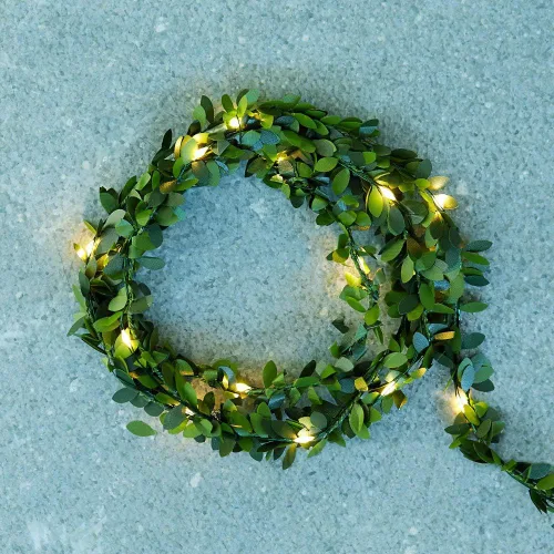 Vista 3 de ER CHEN Tira de luces LED de 165 pies, 500 luces LED estrelladas en cable de cobre verde de 164.0 ft, adaptador de corriente + control remoto