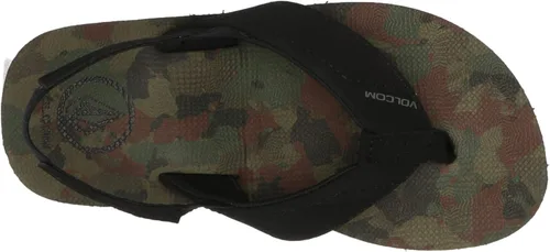 Vista 5 de Volcom Sandalia Victor unisex para niños grandes, gris, azul , 9