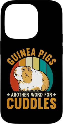 Vista 17 de Guinea Pigs Another Word For Cuddles Case for iPhone 16